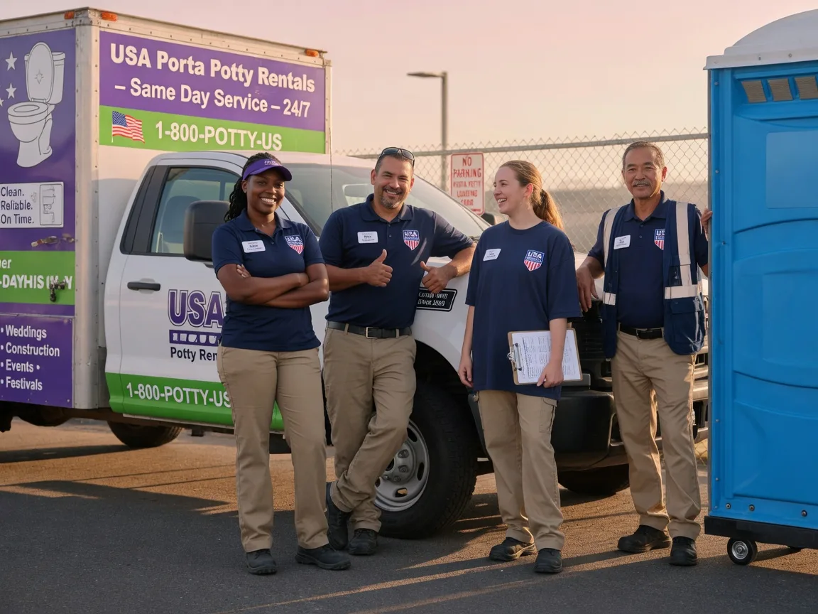 Porta Potty Rental company in Pico Rivera, CA